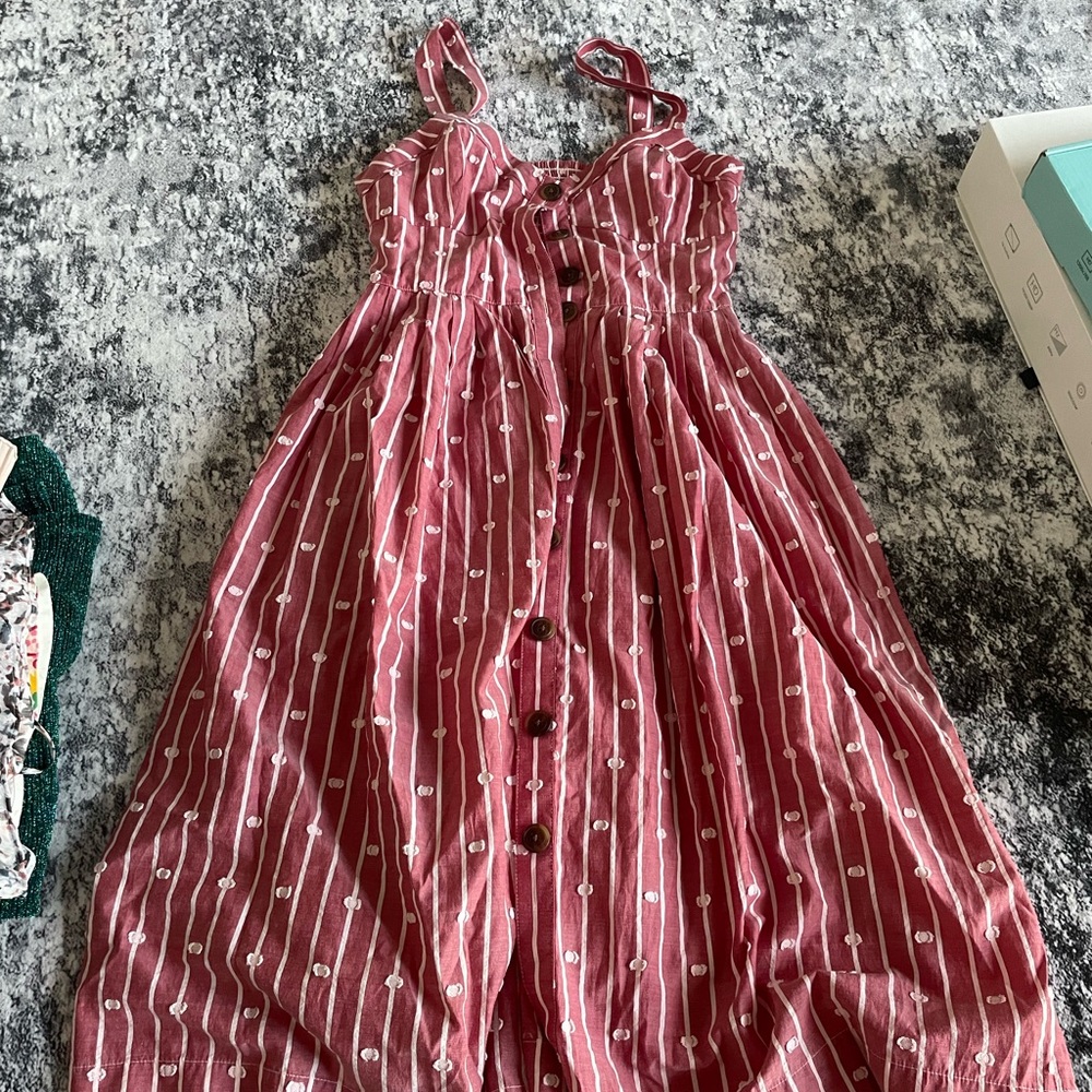 Anthropology Maeve Stylish Pink Dress